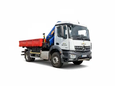 Mercedes Arocs s hydraulickou rukou