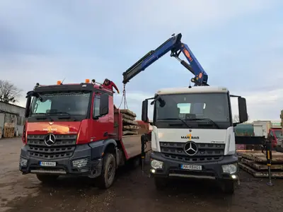 Práce hydraulickou rukou